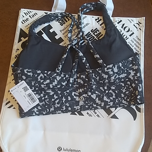 NWT Lululemon Energy Bra *Longline, 6, PLGG - Picture 5 of 6